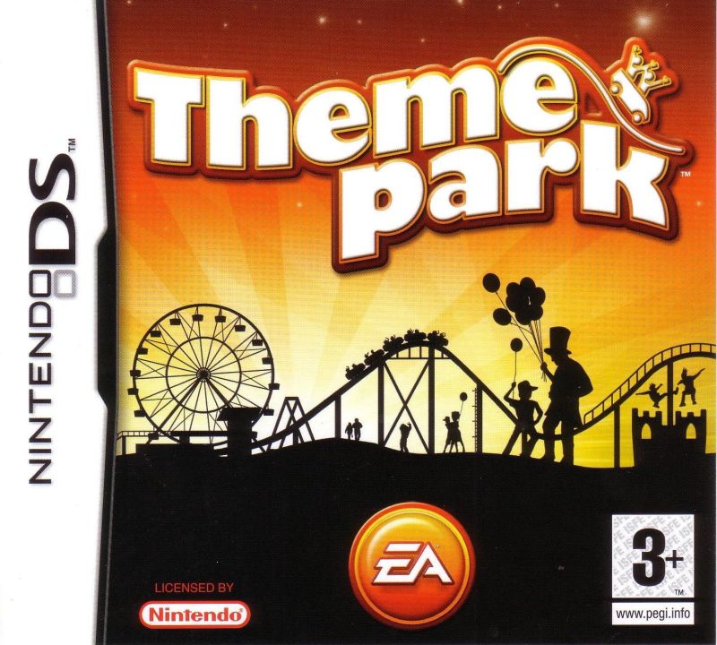 Front cover of Theme Park for Nintendo DS