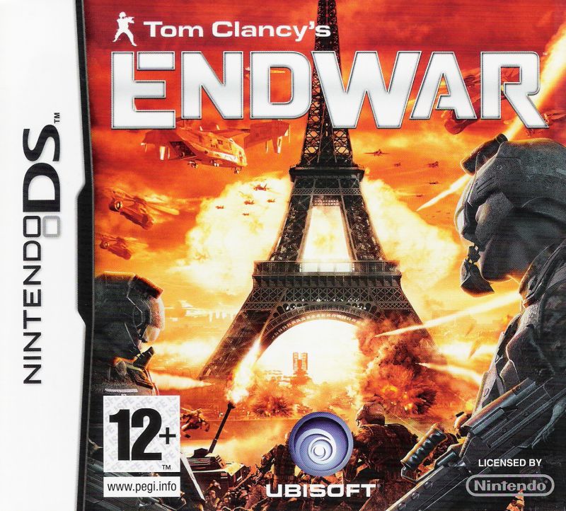 Front cover of Tom Clancy's EndWar for Nintendo DS