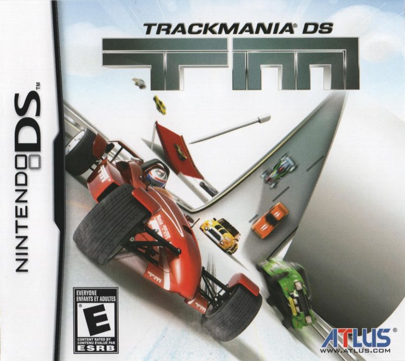 Front cover of TrackMania DS for Nintendo DS