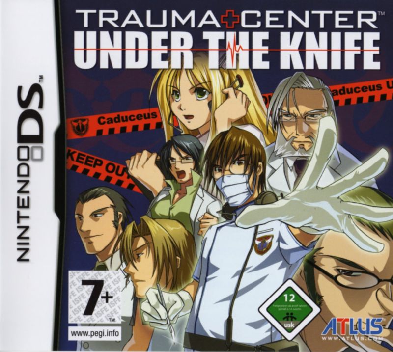 Front cover of Trauma Center: Under the Knife for Nintendo DS