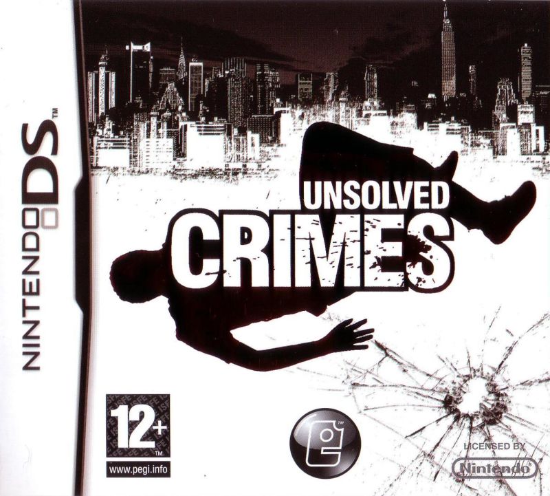 Front cover of Unsolved Crimes for Nintendo DS