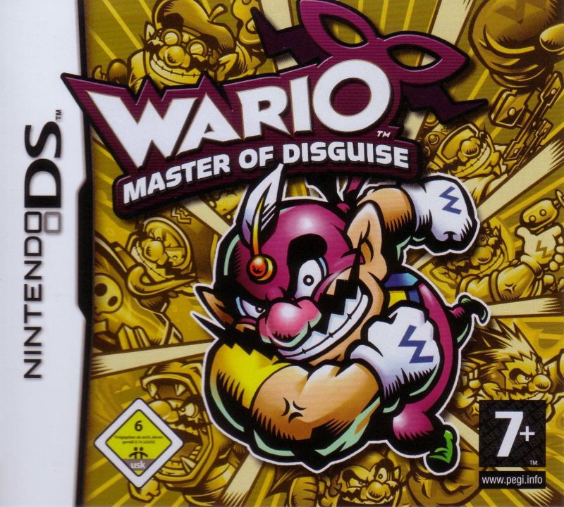 Front cover of Wario: Master of Disguise for Nintendo DS