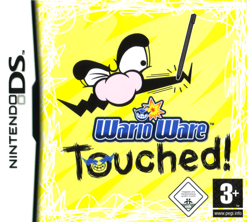 Front cover of WarioWare: Touched! for Nintendo DS
