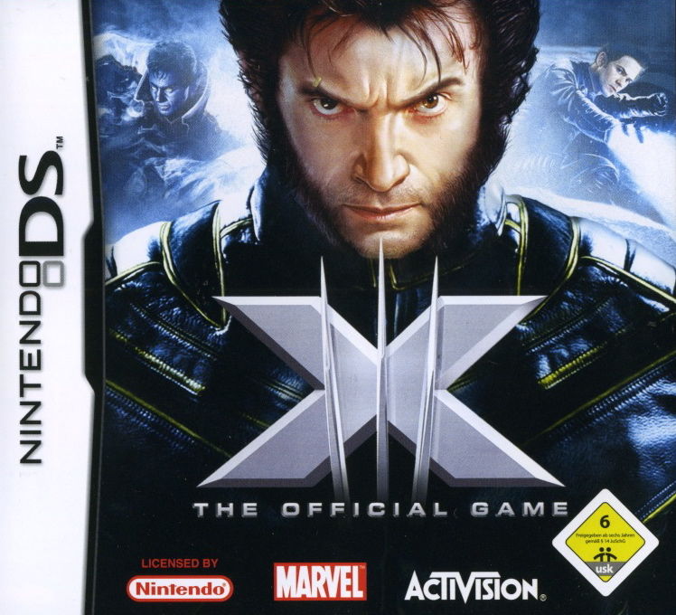 Front cover of X-Men: The Official Game for Nintendo DS