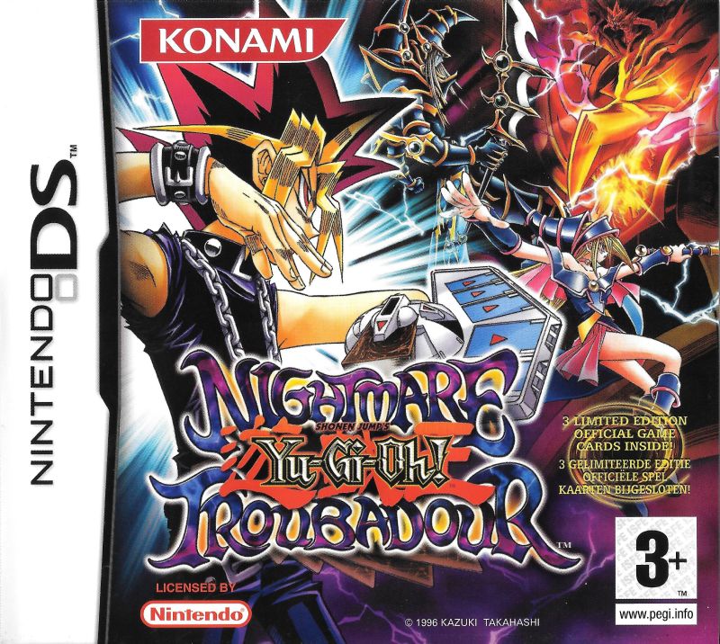 Front cover of Yu-Gi-Oh!: Nightmare Troubadour for Nintendo DS
