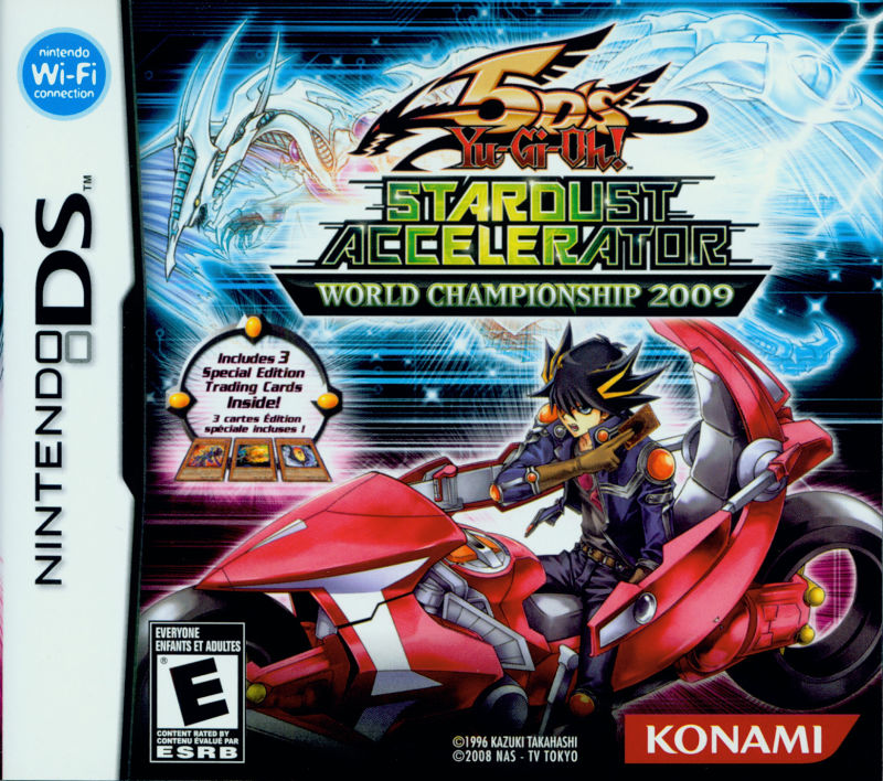 Front cover of Yu-Gi-Oh!: 5D's Stardust Accelerator - World Championship 2009 for Nintendo DS