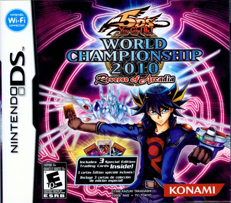 Front cover of Yu-Gi-Oh!: 5D's World Championship 2010 - Reverse of Arcadia for Nintendo DS