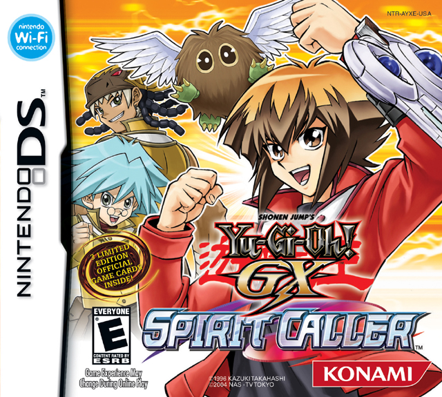 Front cover of Yu-Gi-Oh! GX: Spirit Caller for Nintendo DS