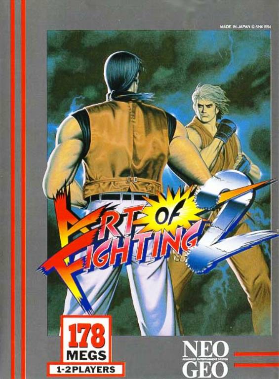 Front cover of Art of Fighting 2 for Neo Geo