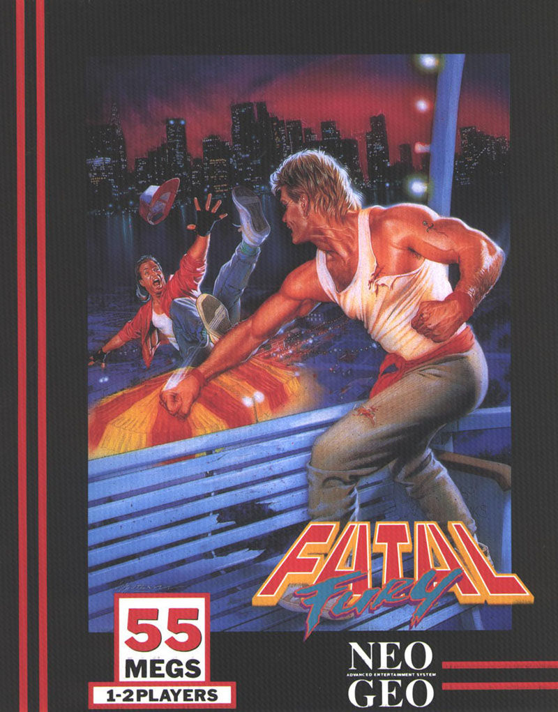 Front cover of Fatal Fury for Neo Geo
