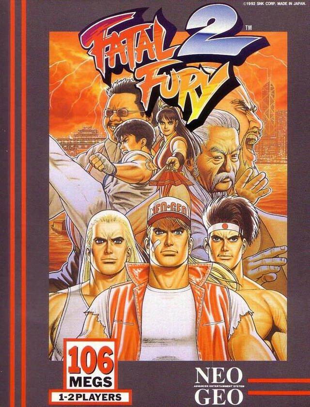 Front cover of Fatal Fury 2 for Neo Geo