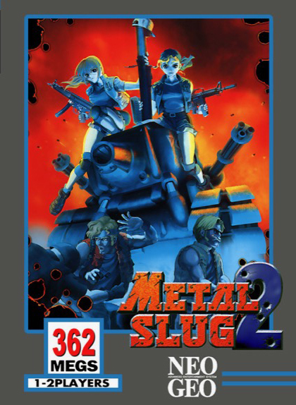 Front cover of Metal Slug 2: Super Vehicle - 001/II for Neo Geo
