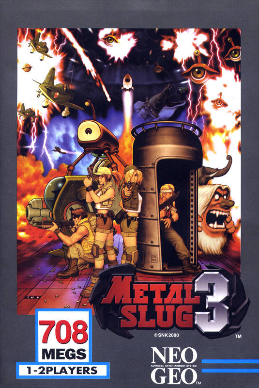 Front cover of Metal Slug 3 for Neo Geo