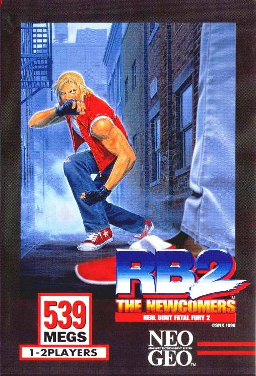 Front cover of Real Bout Fatal Fury 2: The Newcomers for Neo Geo