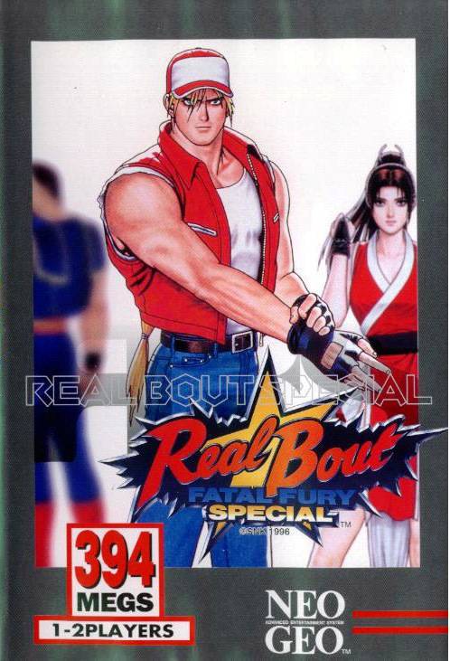 Front cover of Real Bout Fatal Fury Special for Neo Geo
