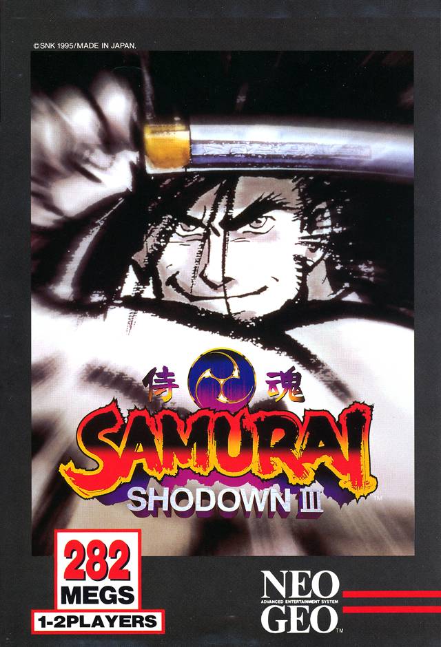 Front cover of Samurai Shodown III: Blades of Blood for Neo Geo