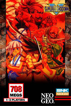 Front cover of Samurai Shodown V for Neo Geo