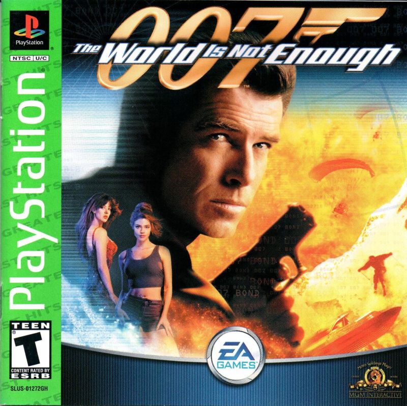 Front cover of 007: The World is Not Enough for PlayStation