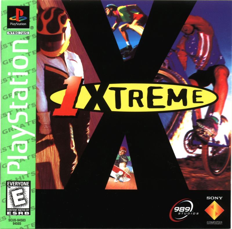 Front cover of ESPN Espn2 Extreme Games for PlayStation