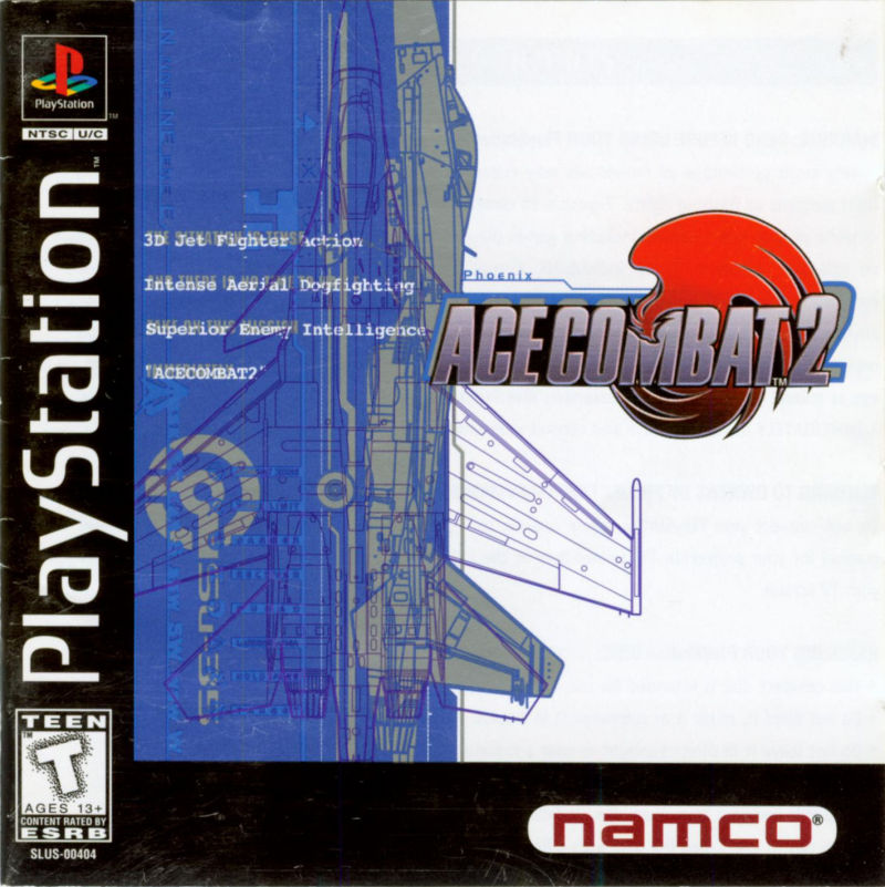 Front cover of Ace Combat 2 for PlayStation