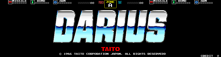 Front cover of Darius for Arcade