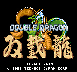 Front cover of Double Dragon for Arcade