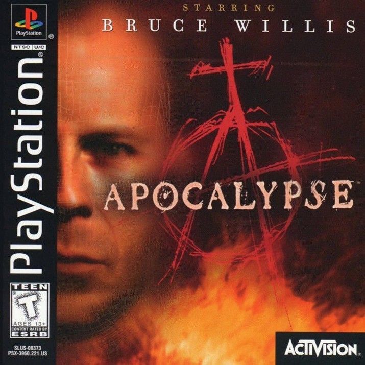 Front cover of Apocalypse for PlayStation