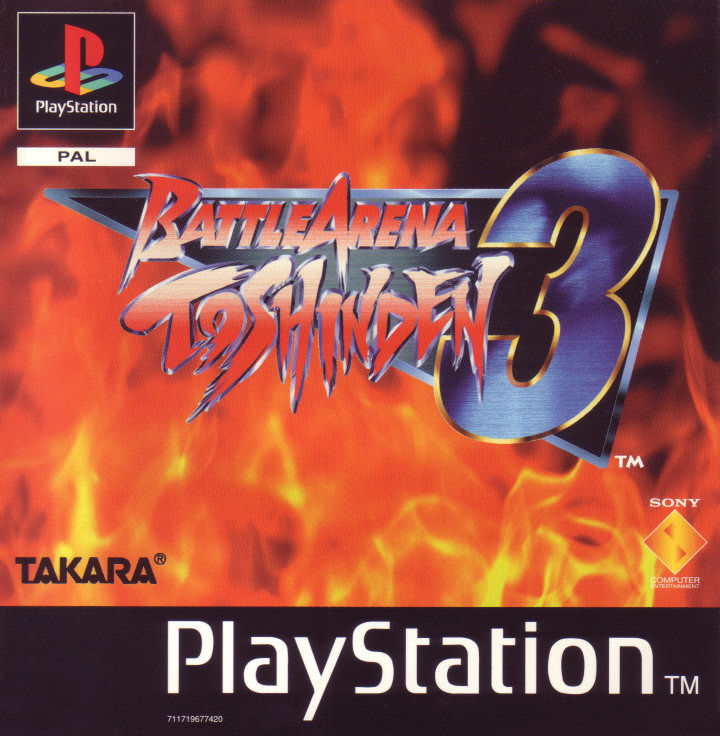 Front cover of Battle Arena Toshinden 3 for PlayStation
