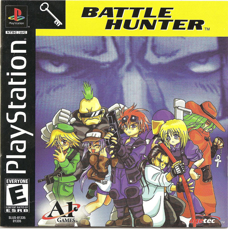 Front cover of Battle Hunter for PlayStation