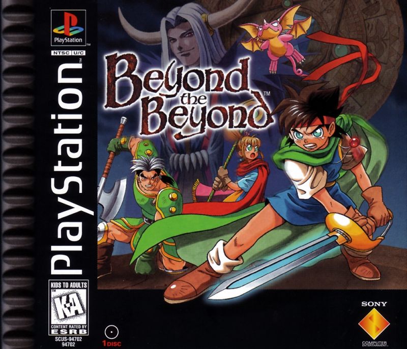 Front cover of Beyond the Beyond for PlayStation