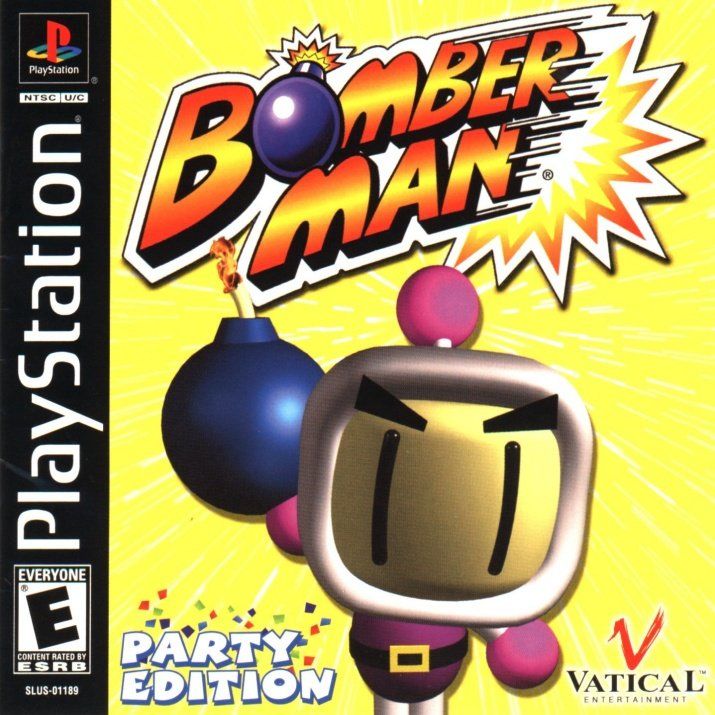 Front cover of Bomberman: Party Edition for PlayStation