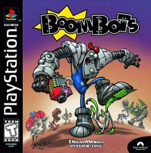 Front cover of BoomBots for PlayStation
