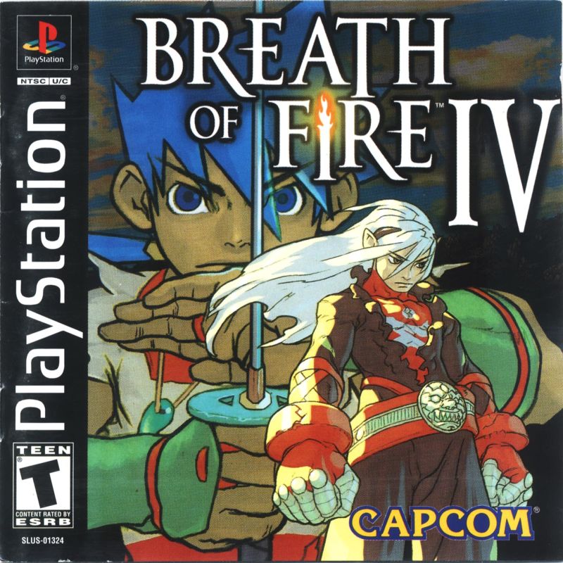 Front cover of Breath of Fire IV for PlayStation