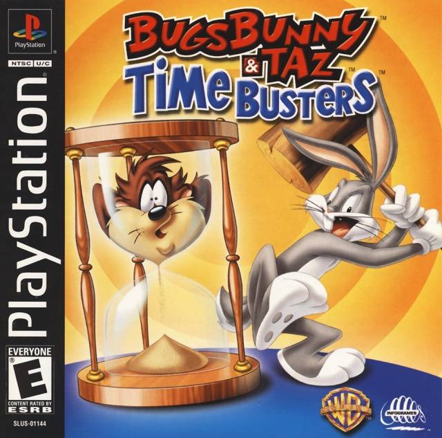 Front cover of Bugs Bunny & Taz: Time Busters for PlayStation