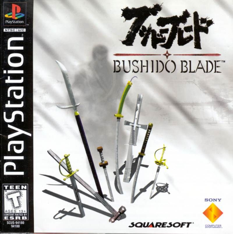 Front cover of Bushido Blade for PlayStation