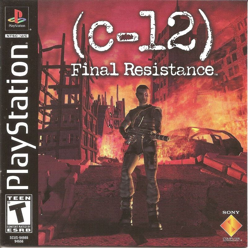 Front cover of C-12: Final Resistance for PlayStation