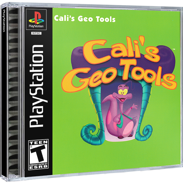 Front cover of Cali's Geo Tools for PlayStation