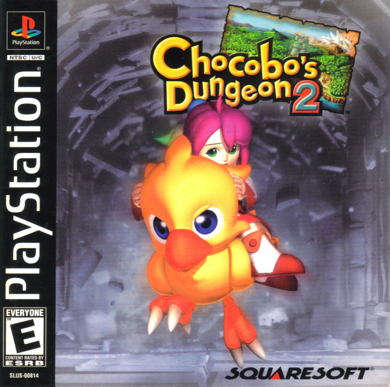 Front cover of Chocobo's Dungeon 2 for PlayStation