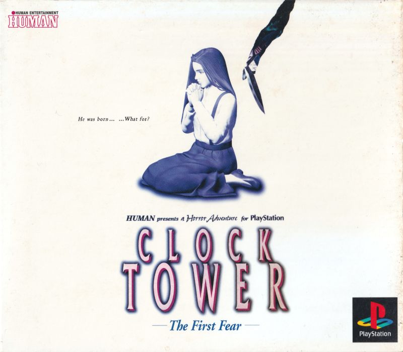 Front cover of Clock Tower: The First Fear for PlayStation