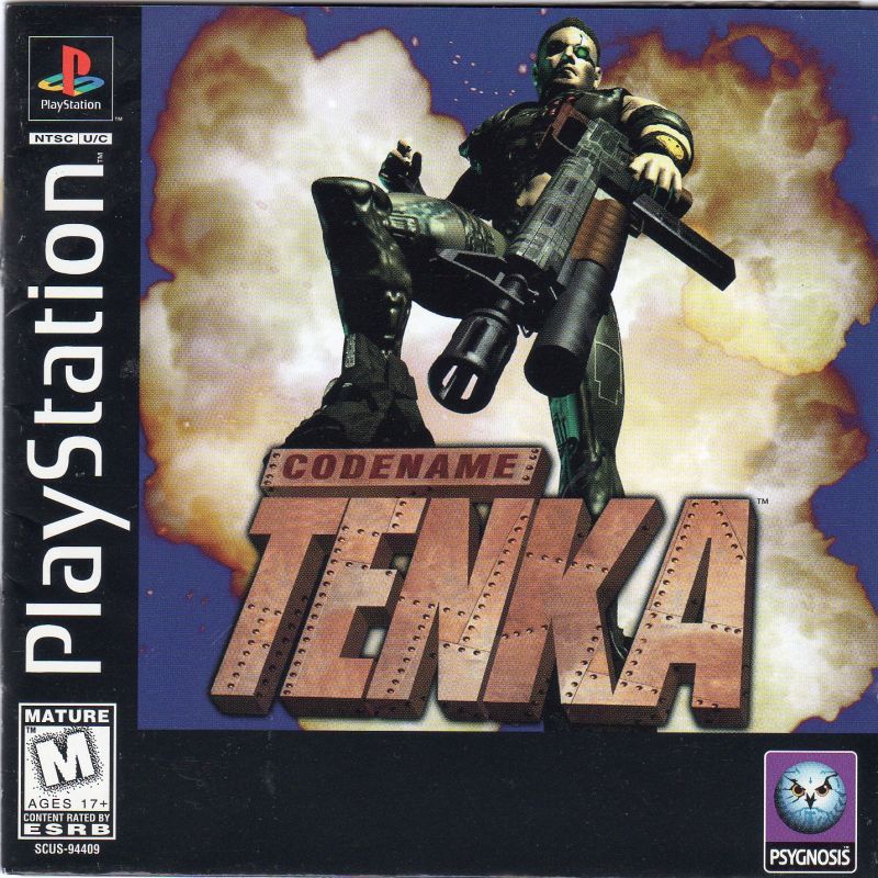 Front cover of Codename: Tenka for PlayStation