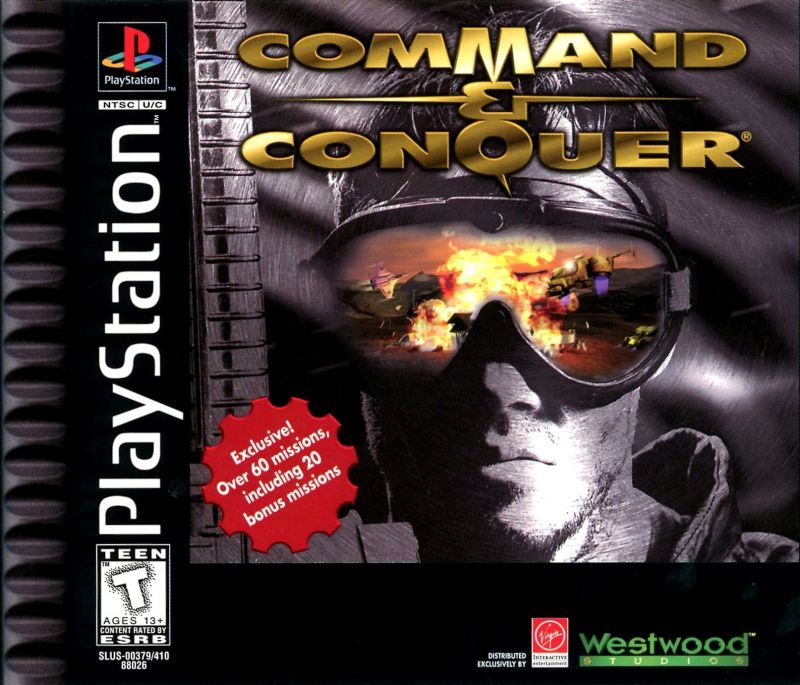 Front cover of Command & Conquer for PlayStation