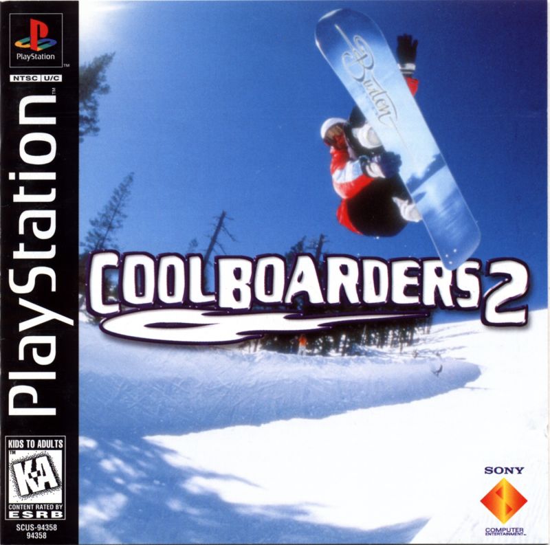 Front cover of Cool Boarders 2 for PlayStation