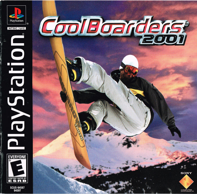 Front cover of Cool Boarders 2001 for PlayStation