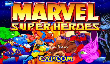 Front cover of Marvel Super Heroes for Arcade