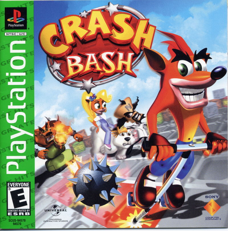 Front cover of Crash Bash for PlayStation