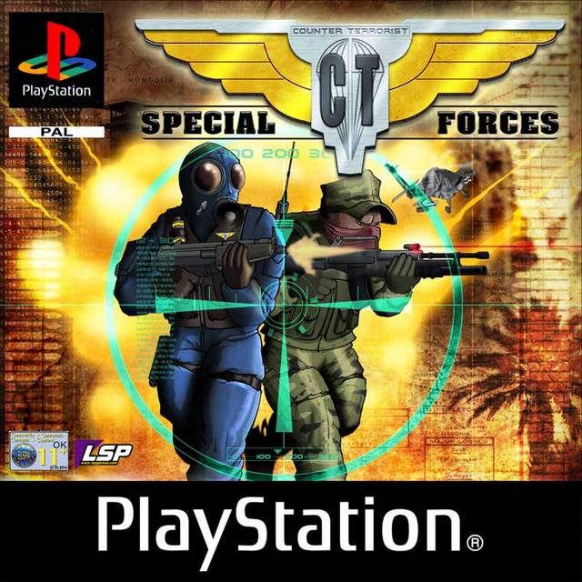 Front cover of CT Special Forces for PlayStation