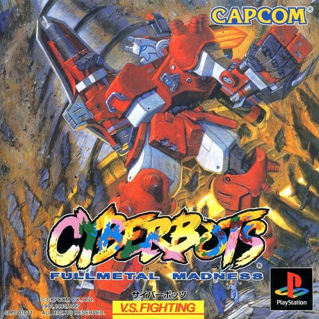 Front cover of Cyberbots: Full Metal Madness for PlayStation