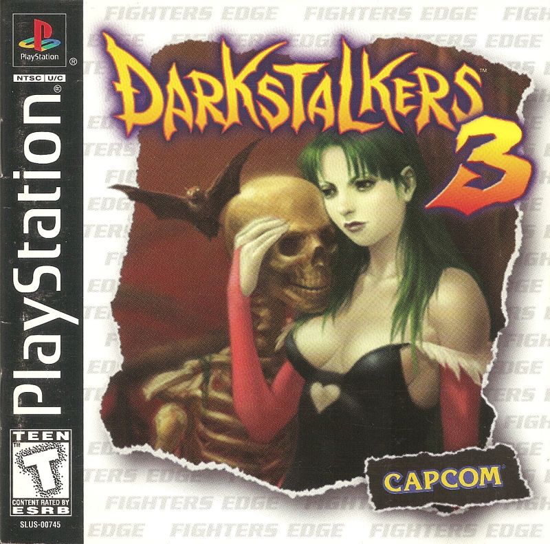Front cover of Darkstalkers 3 for PlayStation