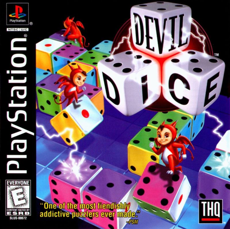 Front cover of Devil Dice for PlayStation