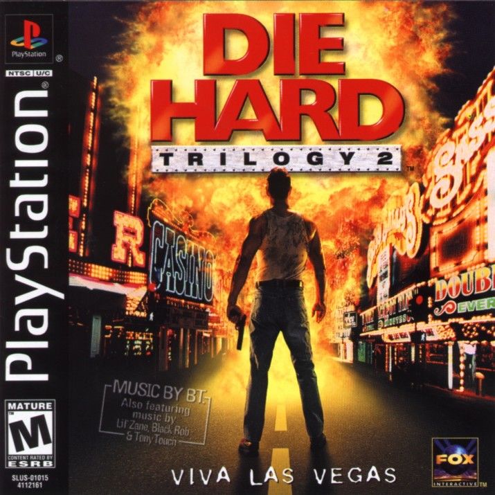 Front cover of Die Hard Trilogy 2: Viva Las Vegas for PlayStation